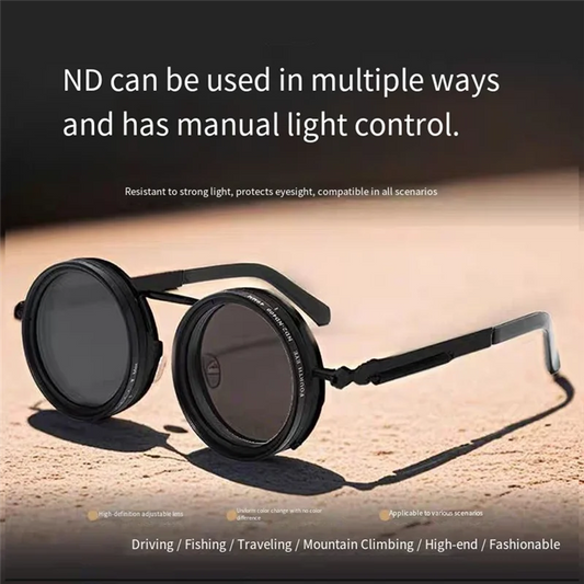 ND9 dimmable UV resistant high-definition filter glasses