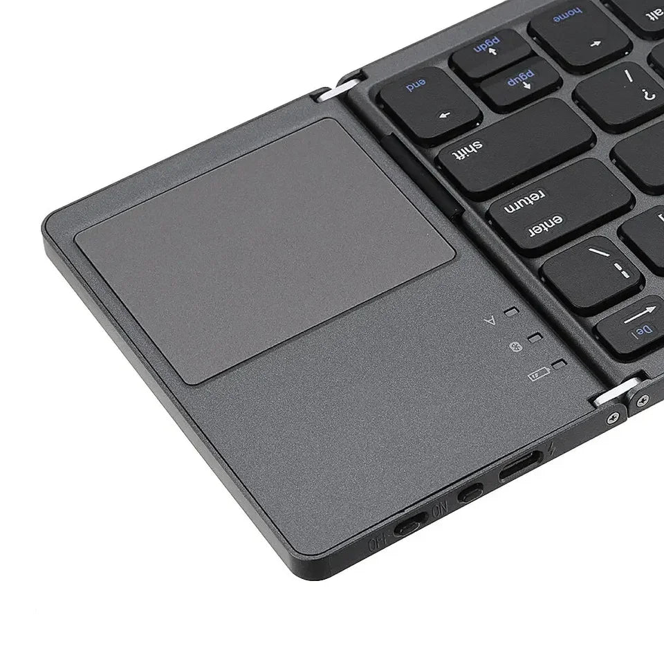 Mini Foldable Touch 3.0 bluetooth Keyboard For Samsung Dex Win/iOS/Android System